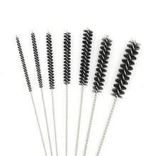 7pcs Black Nylon Cleaning Brush Set For Car - A - View 3