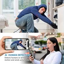 1pc/2pcs Mini Smart HD Camera, Home Security Camera - Portable, Supports 2.4G WiFi Only, USB Powered (No Battery), Remote Monitoring Via Mobile App, Easy Installation, Video Recording, Motion Detection, Suitable For Indoor/Outdoor Baby, Pet, Elderly Monitoring / Nanny Cam / Recording / Evidence - Black - View 9