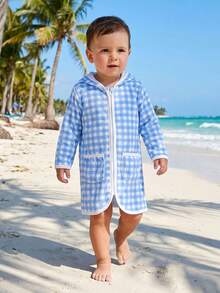Young Boys Swimwear - 藍色 - 查看 1