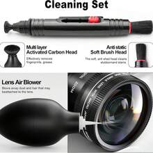 Kamera Digital NBD, 5K & 64MP, Mikrofon Eksternal & Layar Putar 180°, Lensa Wide Angle dan Makro 52mm, Set Kamera Lengkap dengan Tiga Filter Warna, Tripod dan Lampu Pengisi, Pilihan Sempurna untuk Penggemar Fotografi, Hadiah Ideal - View 11