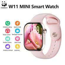PANDA New Smart Watch With High-Definition Full-Touch Color Screen, Compatible With IOS/Android, IP68 Waterproof For Swimming, Supports Multi-Language & Multi-Dial, Call & Message Reminder, Pedometer, Music Control, Sports Modes, Suitable For Daily Use And As A Gift (Watch 11 MINI) - Pink - View 1