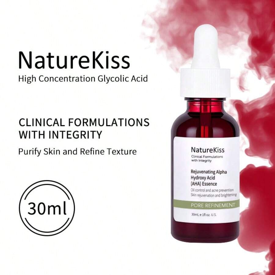 NatureKiss 30毫升果酸精华，控油，抗皱，细致毛孔，提亮肤色，改善黑头 - NatureKiss (煥顏果酸精華液) - 查看 1