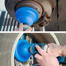 1/2" Drive Wheel Hub Cleaning Tool 150mm Disc Brake Cleaner Grinder With 2x Pad - A - View 11