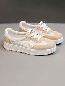Chaussures de course professionnelles pour femmes pour le printemps/été, légères et confortables, tige en maille respirante, semelle plateforme, résistantes à la saleté et durables, essentielles pour le jogging du matin et la fitness - Kaki - Voir 3
