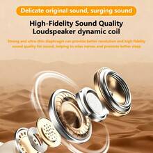 2026 New Style True Wireless In-Ear Macaron Musics Earbuds Sleeping Headset Couples Video Earplug Mini Earpods Comfortable TWS Bluetooth 6.0 Earphones For Android For Iphone Cellphone Smart Headphone For Valentine's Day Gift - View 7