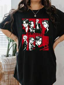 Hooligan Tour Shirt, Arirang 2026 Graphic Tee - Black - View 1