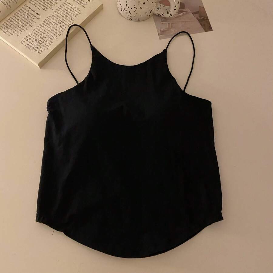 Women Sports Knit Tees & Tanks - Black - View 1