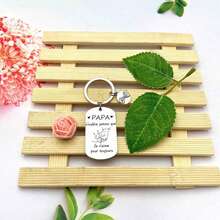 Móc khóa quà tặng bố LKJHGF, Quà tặng bố tuyệt vời nhất, Móc khóa bố, Quà tặng lễ rửa tội, Quà tặng nam, Móc khóa nam - Nhiều màu - Xem 9