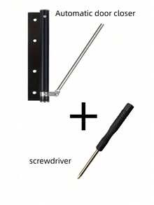Lightweight And Easy-To-Use Screw-In Door Stopper, Automatic Closing Device For Home, Door Stopper, Door Lock, Door Hinge, Door Handle, Door Magnet, Magnetic Door Stopper, Door Magnet, Cupboard Handle, Magnet, Door Screen Door Closer, Door Stop, School Locker Accessories, Hotel Room Buffer Automatic Closing Device - Suitable For Residential/Commercial Doors - Door Closer - View 12