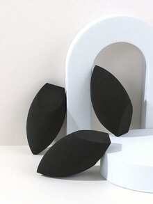 9/6/3pcs Per Jar Black Teardrop Makeup Sponges - Perfect Makeup Application, Latex-Free, Reusable, For Foundation, Contouring, Highlighting, Makeup, Cheap, Room Decor, Vanity, Travel, Bedroom, Makeup Accessories, Puff, Makeup Blender, Powder Puff, Makeup Sponge, Cheap, Stocking Stuffers, Makeup, Makeup Tools, Cheap Stuff, Gifts, Gifts For Women, Christmas Gifts, Giveaways, Travel, Cheap Stuff, Travel Essential - Multicolor - View 5