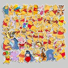 Disney 50张黄色小熊贴纸，可爱卡通图案，精致派对礼品，适用于装饰笔记本电脑、滑板、水瓶、汽车、相册、电脑、手机、笔记本、头盔、吉他、行李箱等。高品质美术用品。 - 套裝 - 查看 8
