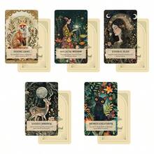 55pcs Self-Affirmation/Inspirational Cards, Card Game To Listen To Inner Voice, High-Quality Desktop Card Game, Valentine's Day And New Year Gift - Butterfly Card - View 5