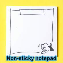 Cute Cat Square Sticky Notes - Lively Cat Design - Suitable For Office, School And Home Storage; Cat Themed Stationery - one-size - View 12
