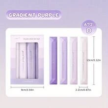 5 pièces/set Stylo à colle rotatif à 360°, double face, grande capacité, adhésif invisible, convient pour le scrapbooking, les loisirs créatifs, les fournitures scolaires, le bureau et le journaling - Style A - Voir 6