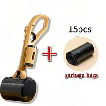 Must-Have Outdoor Dog Pooper Scooper 10 Rolls (150 Pcs Bags Total). Pocket-Sized For Easy Carry, One-Step Cleaning Keeps Hands Dirt-Free, 3 Colors Available To Solve Pet Waste Troubles Effortlessly. - View 12