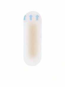 4 Pcs Multi-Functional Hydrogel Heel Protectors, Suitable For High Heels, Essential Foot Care, Soft Heel Cushions, Waterproof Pads - A-Skin Color - View 14