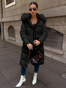 جاكيت خارجي خفيف الوزن للنساء من Giolshon Fashion مع جيوب، مناسب لجميع الفصول، أنيق وبسيط - الأسود - مشاهدة 4