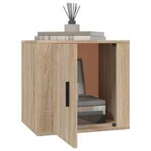 vidaXL Nachttische 2 Stk. Sonoma-Eiche 50x39x47 cm - Braun - Übersicht 4