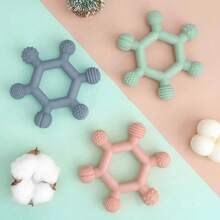 Silicone Teething Toy For Babies - 綠色 - 查看 4