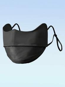 1 pieza Máscara Facial Completa de Seda de Hielo, Bloqueo UV UPF 50+, Malla Transpirable & Lazos Ajustables para las Orejas, Protector Solar Refrescante para Ciclismo al Aire Libre, Senderismo y Conducción - Máscara de protección solar - Ver 6