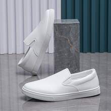 Giày thể thao nam casual, giày lười. - trắng - Xem 1
