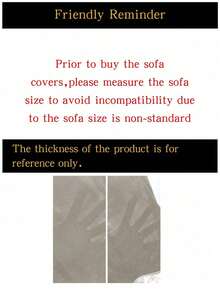 1pc Solid Color Milk Silk Elastic Waist Sofa Seat Cushion Cover, High Elasticity Dust-Proof All Season Use For Garden Rattan Sofa Seat Cushion Protector - Light Grey - View 10