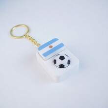 2026 Soccer Clicker Fidget Keychain, 3D Printed Sensory Flag Stress Relief Toys Pendant Sports Fans Souvenir Gift - View 7