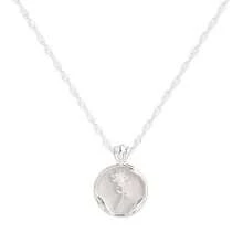 Minority Simple Style Argent Pur Pearl Sapphire Necklace Women Ins All-Match Non-Fading Clavicle Chain High-Grade Sense Ornament  Jewelry Women  Stainlees Steel Jewelry Cadena De Oro 14k  Collares  Summer Necklaces For Women Wedding  Silver Jewelry Father's Day  Beaded Necklace - XL2790 - 查看 5