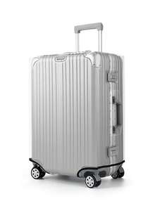Heavy-Duty Clear Luggage Cover With Hook And Loop Bottom Thick PVC Travel Protective Case For Global Travelers Waterproof Suitcase Protector Perfect For Rainy Flights Protector Suitcase Covers Travel Essential Cruise Essentials Room Home Decor Wedding - Multicolor - View 15