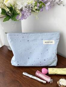 MEYOU FAIRY AGG, Star, Small And Fresh Size Makeup Bag For Women, Inner Bag, Portable Travel Wash Bag, Handbag, Versatile Skincare Storage Bag, Student Pencil Case, Women's Sanitary Napkin Storage Bag, Gift For Mom And Girlfriend - Multicolor - View 11