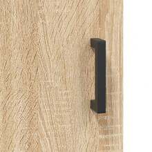 vidaXL Sideboard Sonoma-Eiche 90x34x80 cm Holzwerkstoff - Braun - Übersicht 10