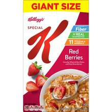 Kelloggs Kellogg's Special K Red Berries Breakfast Cereal, Good Source Of Fiber, Giant Size, 19.2 Oz - 19.2 Ounce (Pack Of 1) - View 7