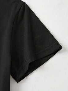 Camiseta Blanca de Manga Corta con Cuello Redondo para Mujer, con Gráficos de Ranas Divertidas, Top Casual y Lindo de Verano, 100% Algodón - Negro - Ver 5