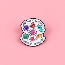 Lapel Enamel Pins And Brooches Badge Pins For Backpacks Bags Backpack Cool Decoration Friend For Gifts - Multicolor - View 2