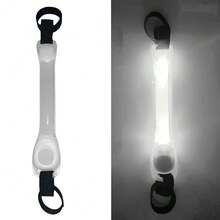 Collar Luminoso LED para Perros, Resistente al Agua, con Visibilidad Nocturna, Antipérdida, con Colgantes Multicolores y Luces Intermitentes - Rosa - Ver 6