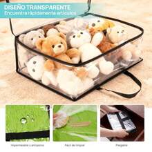 Foldable Storage Bags - Transparent4pieces90L - View 6