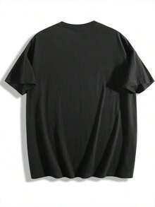Black T-Shirt With Argentine Flag Print And "Argentina" Text For Men. Ideal For Sporting Events And National Holidays. Great Gift Idea. Women's T-Shirt. Elegant. Bohemian Style. Soft, Breathable, And Comfortable Garment, Perfect For Spring, Summer, And Fall; Ideal For Vacations, Travel, And Everyday Wear. Perfect For Watching A Game. - 黑色 - 查看 2