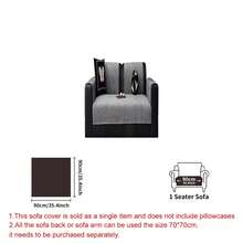 SANMOSPIN 1pc Minimalist Waterproof Sofa Cover, Comfortable Sofa Pad For Home, Bedroom, Living Room, Office, Suitable For All Seasons - Multicolor - View 28