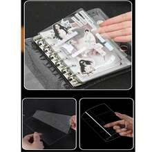 Sổ dán sticker dạng rời, bìa cứng PP dạng rời, giấy phân trang cho sổ kế hoạch và album ảnh, vật liệu làm sticker. - A - Xem 3