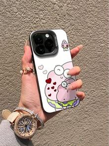 SpongeBob SquarePants Funda para Teléfono de Bob Esponja, Carcasa Protectora Completa con Personaje de Dibujos Animados para 11/12/13/14/15/16/80 Pro Max - 6 - Ver 7