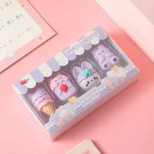 4 cục tẩy hình món tráng miệng hoạt hình, thiết kế kem sống động như thật, đồ dùng học tập và quà tặng. - Nhiều màu - Xem 8