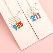 Mặt dây chuyền khắc chữ truyền cảm hứng, phụ kiện tự làm bookmark bằng hợp kim kẽm, quà lưu niệm tốt nghiệp cho sinh viên, câu chúc phúc, quà tặng tốt nghiệp đa năng. - loạt trường danh giá - Xem 4