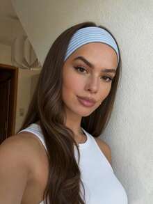 OBOVAY 1/6pcs Bohemian Style Non-Slip Elastic Women's Headbands Fashion Hair Accessories Suitable For Yoga, Workout, Running And Sports - Multicolor - View 9