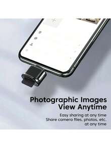 1 pieza Adaptador lector de tarjeta TF portátil, lector de tarjeta TF tipo Lightning plug and play, convertidor lector de tarjeta de almacenamiento compatible con iPhone 14/14 Pro Max/13/12/Pro/11/X/XR/Max/8, series, computadoras - Ver 7