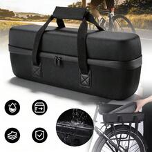 Akku Aufbewahrungstasche Hartschale, Batterie Tasche Organizer für Taschenlampe Kamera E-Bike Drohne, stoßfest schlagfest mit Mehrfachfächern, Schutzbox für Batterien Zubehör Geräte - A - Übersicht 1