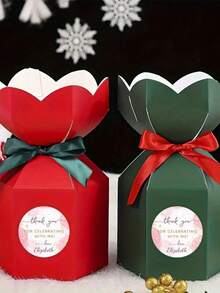 Pegatinas redondas personalizadas, con diseño abstracto en rosa y dorado, adecuadas para diversas celebraciones, recuerdos de fiesta y etiquetas decorativas - Multicolor - Ver 4