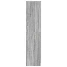 vidaXL Highboard Graues Sonoma 35 x 39 x 168 cm - Grau - Übersicht 7