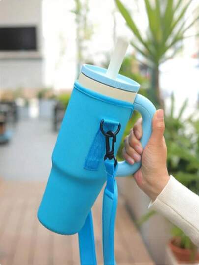 Túi đựng cốc thủy tinh 40oz, nắp giữ nhiệt, giá đỡ cốc chống sốc với dây đeo vai điều chỉnh được, thích hợp cho du lịch ngoài trời, tập thể dục, sử dụng hàng ngày. Túi đựng chai thủy tinh 40/30oz có ngăn đựng điện thoại, tay cầm, dây đeo vai điều chỉnh được, móc khóa, thích hợp cho leo núi, cắm trại, thể thao. Túi giữ nhiệt cho chai nước, vật dụng cần thiết khi đi du lịch, đi tàu biển.