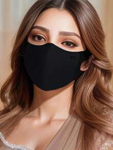 1 paquet ou pack multiple de masque de protection solaire 3D stéréo, protection UV, boucles d'oreille lâches, léger et respirant, convient pour le port quotidien et les activités extérieures. Offre spéciale à durée limitée ! Masque de protection solaire réutilisable, confortable et respirant, protection UV, matériau respectueux de la peau, port confortable toute la journée. - Multicolore - Voir 3