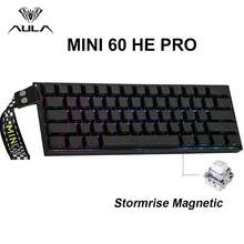 AULA Teclado mecánico MINI 60HE Pro con interruptor magnético, 60 teclas, conexión de 3 modos, alto rendimiento personalizado, para eSports y gaming, tasa de sondeo de 8K - Ver 15